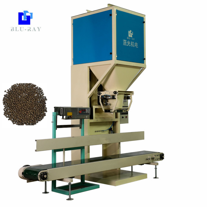 Color Touch Screen 10-50kg Bag Urea Fertilizer Silica Sand Packing Machine
